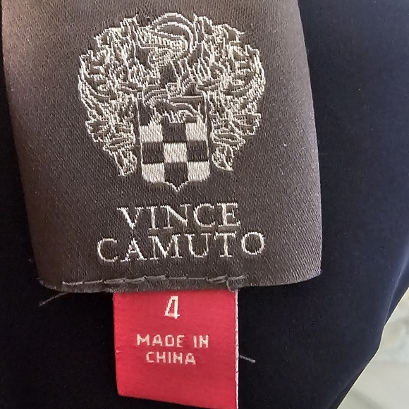 Vince Camuto Navy Cold Shoulder Mini Dress - Picture 6 of 6